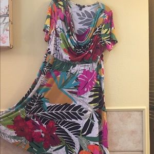 Colorful woman’s dress